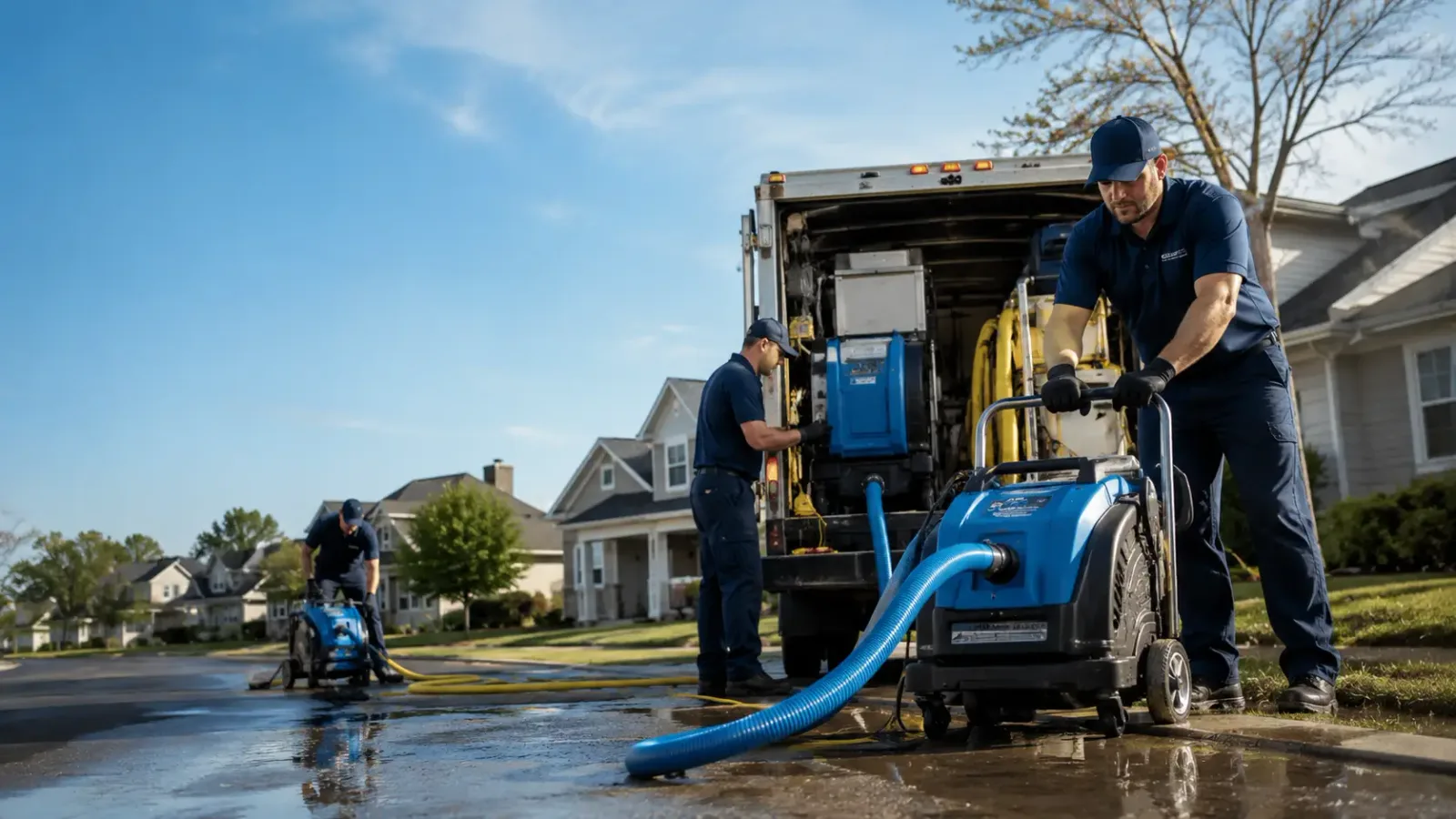 Flood Damage Cleanup in Red Bluff, CA